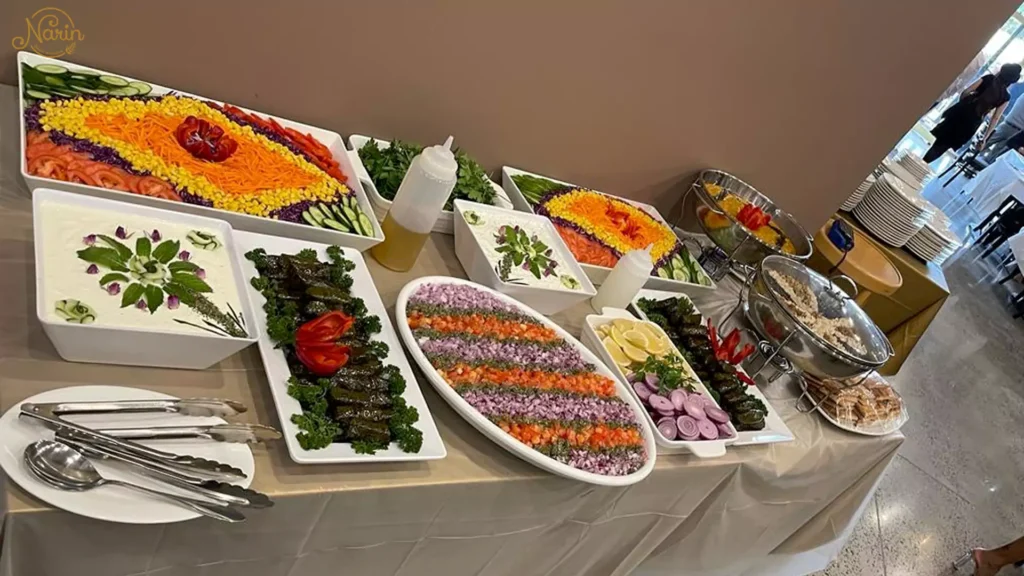Persian food in Narin restaurant in Parramatta 
